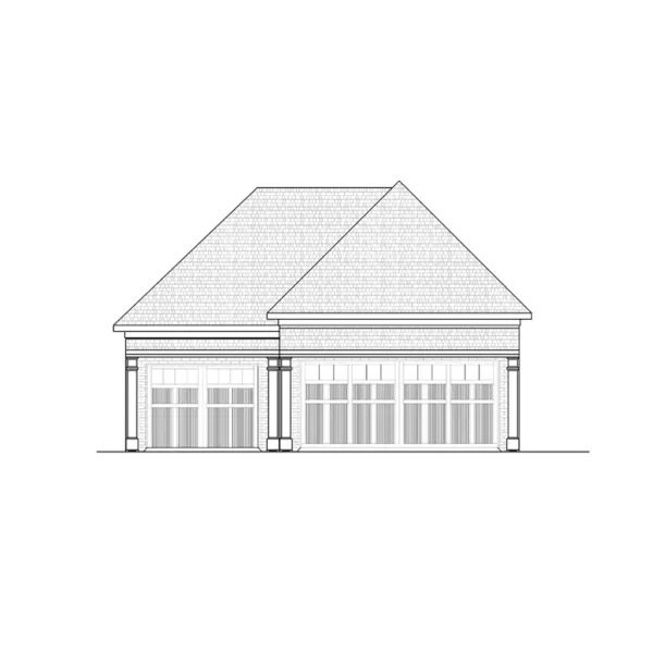 Building Plans Front of Home -  136D-6006 | House Plans and More