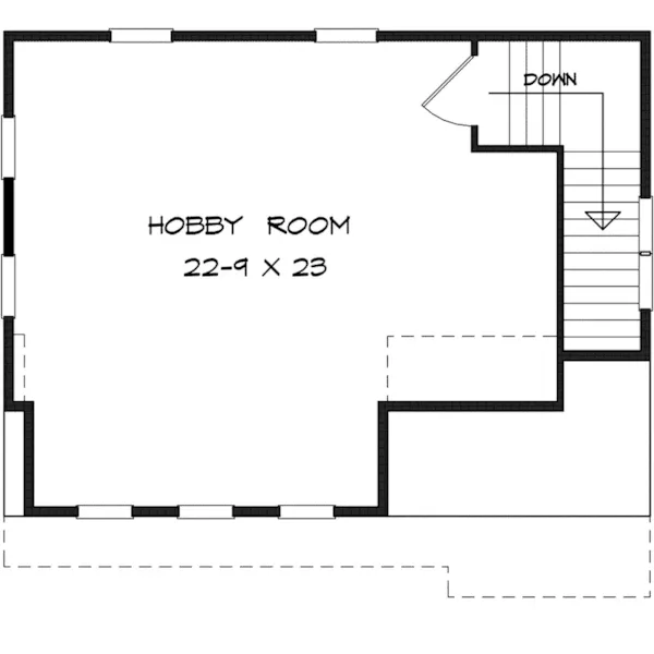 Arts & Crafts House Plan Second Floor - 136D-6009 | House Plans and More