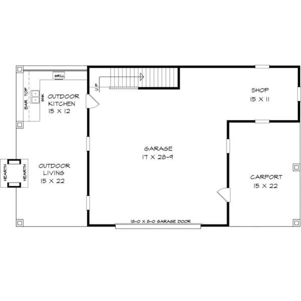 Building Plans First Floor - 136D-6011 | House Plans and More