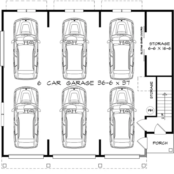 Building Plans First Floor - 136D-6012 | House Plans and More