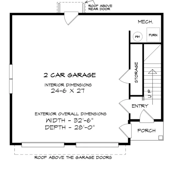 Building Plans First Floor - 136D-6013 | House Plans and More