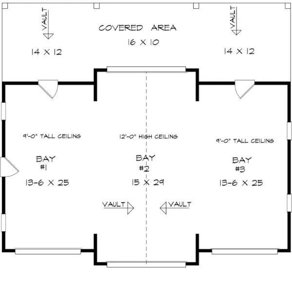 Building Plans First Floor - 136D-6014 | House Plans and More