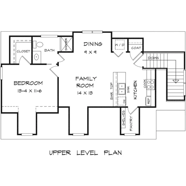 Building Plans Second Floor -  136D-7503 | House Plans and More