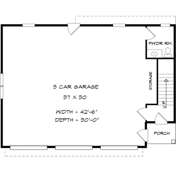 Building Plans First Floor - 136D-7504 | House Plans and More