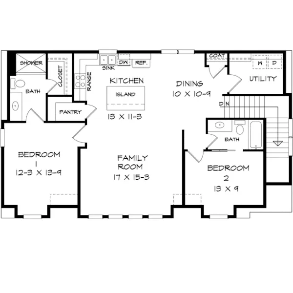 Building Plans Second Floor - 136D-7507 | House Plans and More