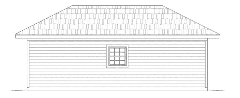 Building Plans Left Elevation -  142D-4503 | House Plans and More