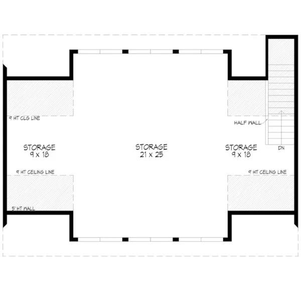 Building Plans Second Floor - 142D-4511 | House Plans and More