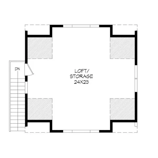 Building Plans Second Floor -  142D-6003 | House Plans and More