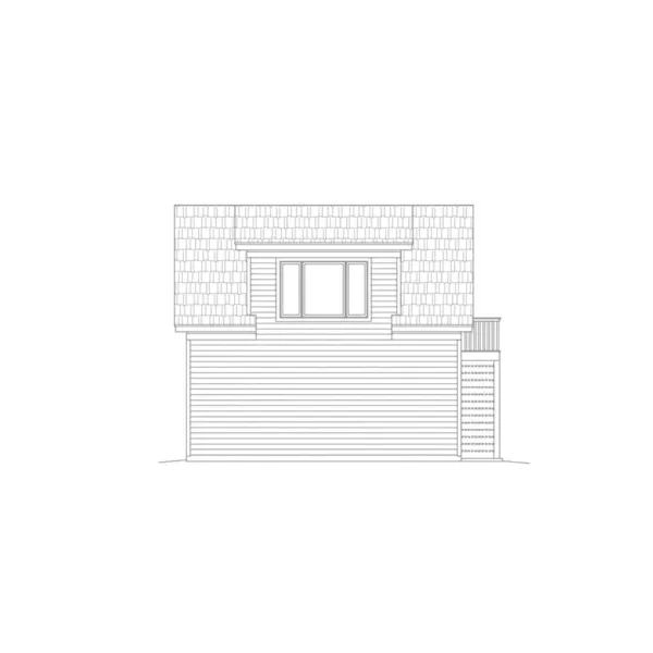 Building Plans Rear Elevation -  142D-6003 | House Plans and More