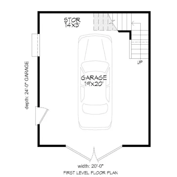 Building Plans First Floor -  142D-6008 | House Plans and More