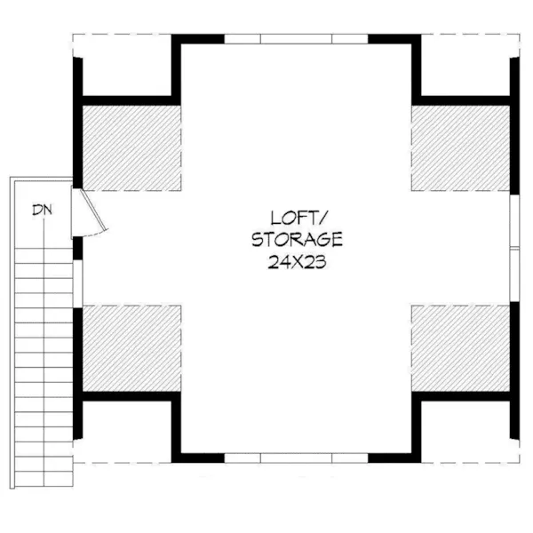 Building Plans Second Floor -  142D-6011 | House Plans and More