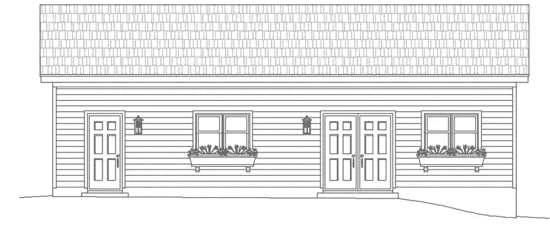 Building Plans Front Elevation -  142D-6040 | House Plans and More