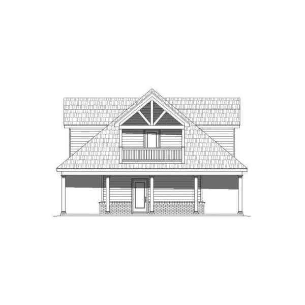 Country House Plan Left Elevation -  142D-6052 | House Plans and More