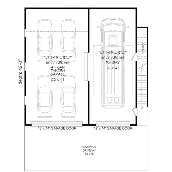 Building Plans First Floor -  142D-6108 | House Plans and More