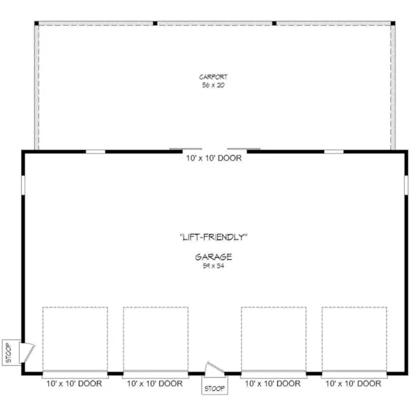 Building Plans First Floor -  142D-6111 | House Plans and More