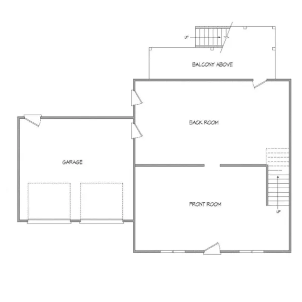 Building Plans First Floor -  142D-6129 | House Plans and More