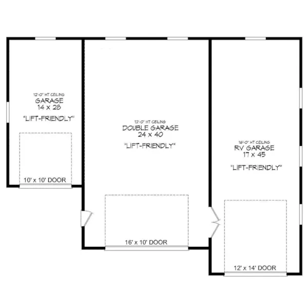 Building Plans First Floor -  142D-6132 | House Plans and More