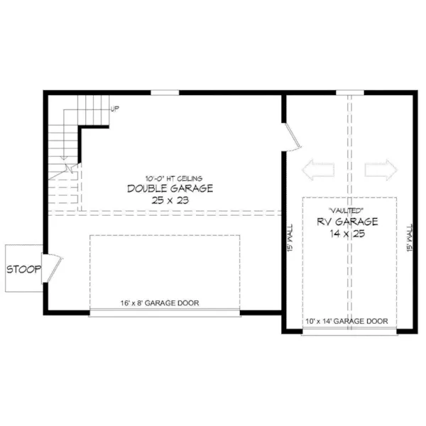 Building Plans First Floor -  142D-6141 | House Plans and More