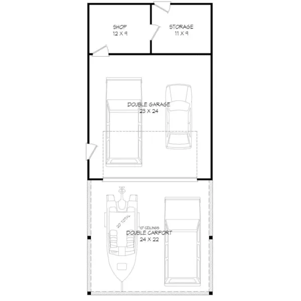 Building Plans First Floor -  142D-6156 | House Plans and More