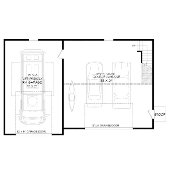 Building Plans First Floor - 142D-6163 | House Plans and More