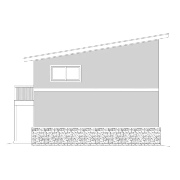 Building Plans Rear Elevation - 142D-6171 | House Plans and More