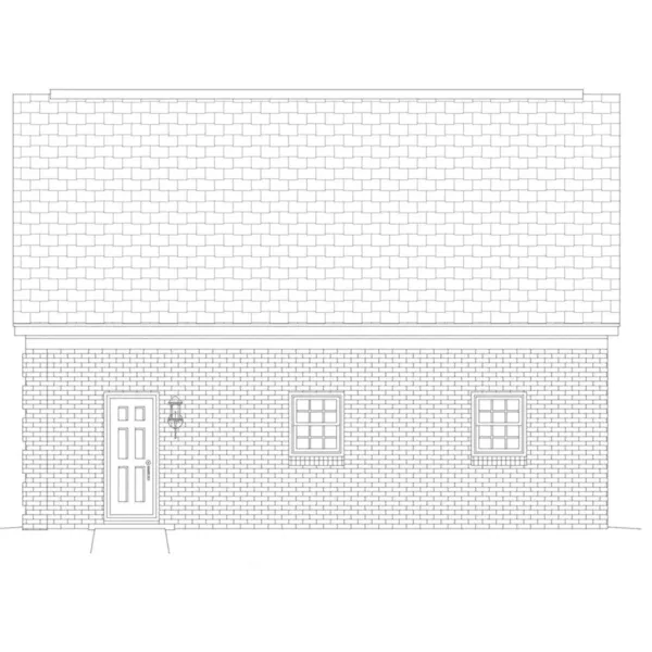 Building Plans Right Elevation - 142D-6195 | House Plans and More