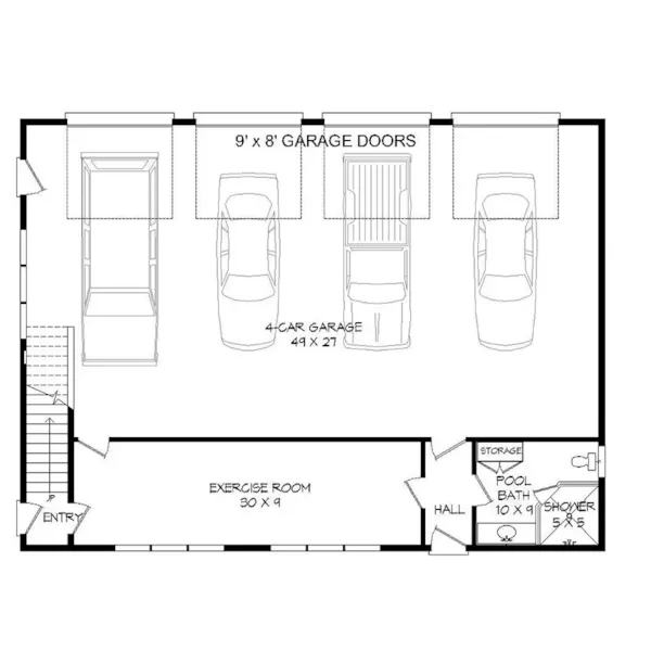 Building Plans First Floor - 142D-6216 | House Plans and More