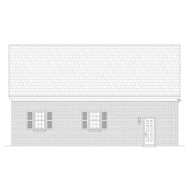 Building Plans Left Elevation - 142D-6223 | House Plans and More