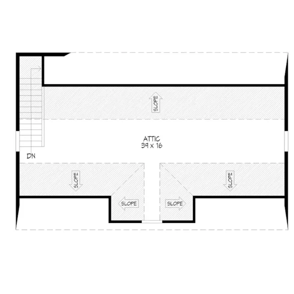 Prairie House Plan Second Floor - 142D-6241 | House Plans and More