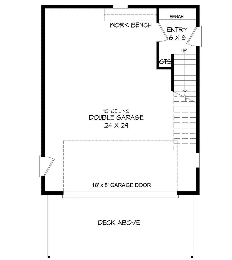 Contemporary House Plan First Floor -  142D-7501 | House Plans and More
