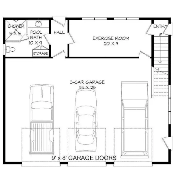 Building Plans First Floor -  142D-7511 | House Plans and More