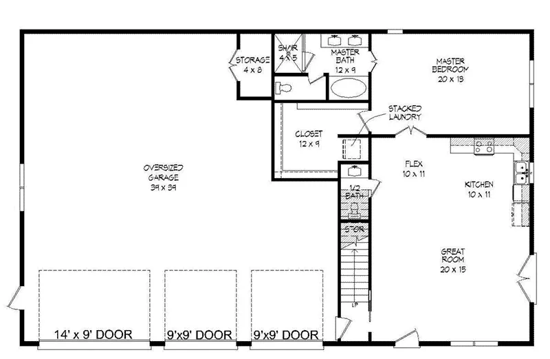 Country House Plan First Floor -  142D-7515 | House Plans and More