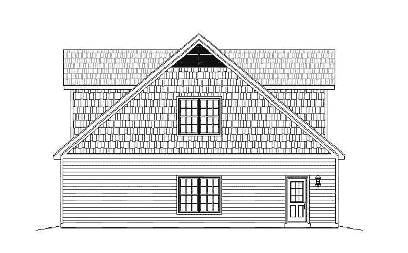 Country House Plan Left Elevation -  142D-7515 | House Plans and More