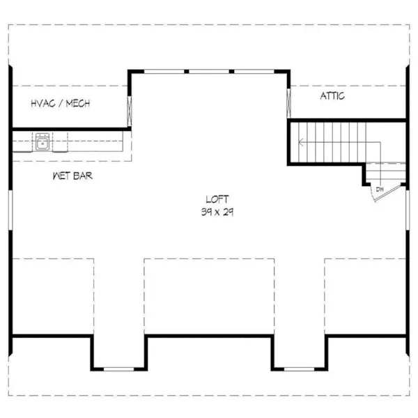 Building Plans Second Floor -  142D-7516 | House Plans and More