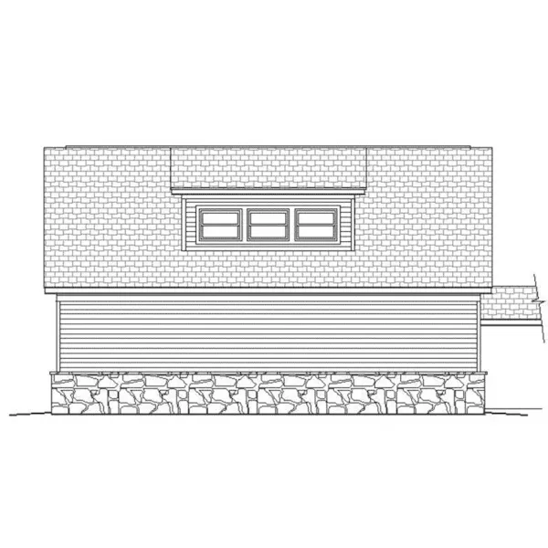 Building Plans Rear Elevation -  142D-7516 | House Plans and More