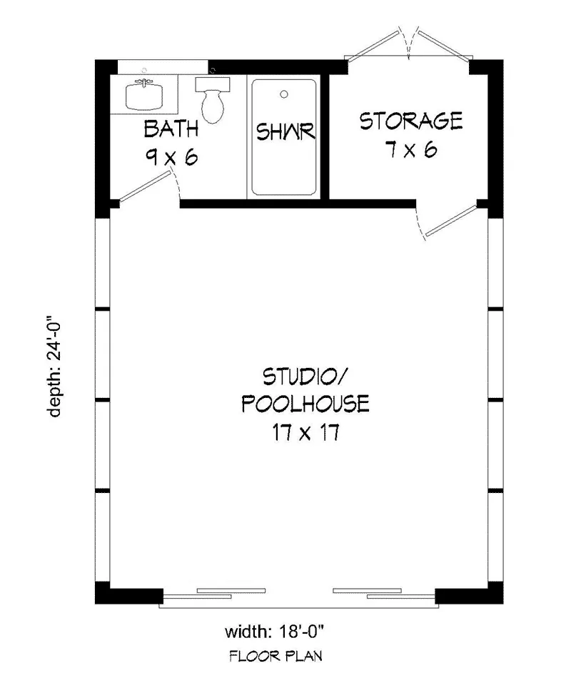 Building Plans First Floor -  142D-7520 | House Plans and More