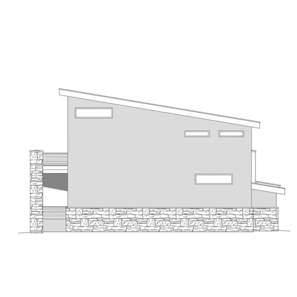 Building Plans Rear Elevation -  142D-7521 | House Plans and More