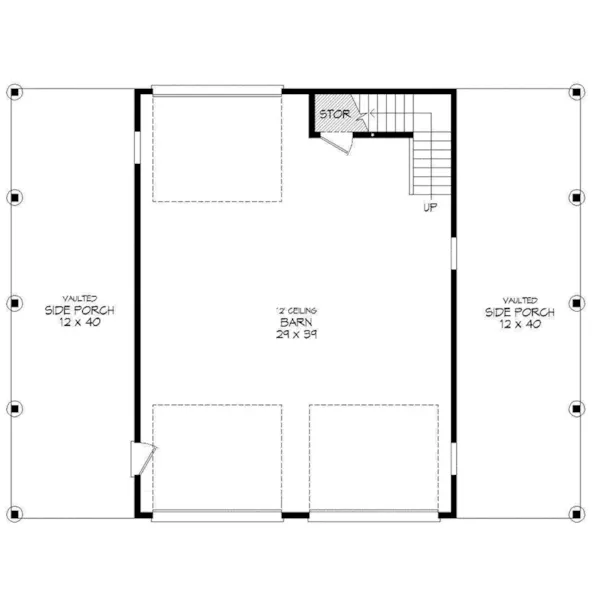 Building Plans First Floor -  142D-7523 | House Plans and More