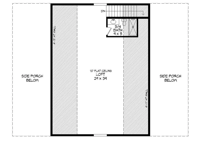 Building Plans Second Floor -  142D-7523 | House Plans and More