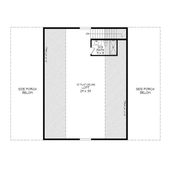 Building Plans Second Floor -  142D-7523 | House Plans and More