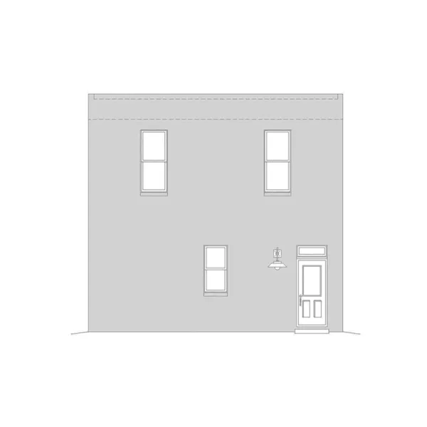 Building Plans Rear Elevation -  142D-7544 | House Plans and More