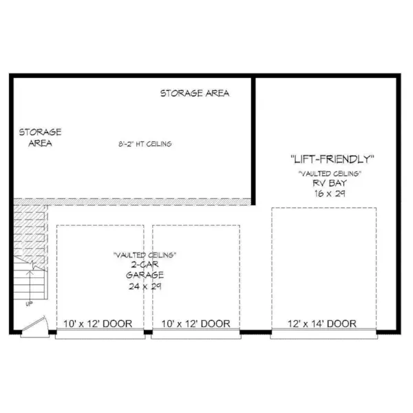 Building Plans First Floor -  142D-7545 | House Plans and More