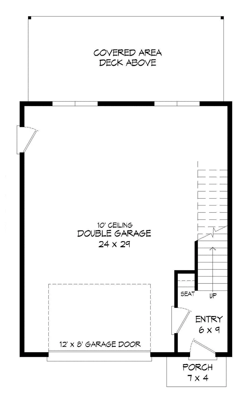 Building Plans First Floor -  142D-7560 | House Plans and More