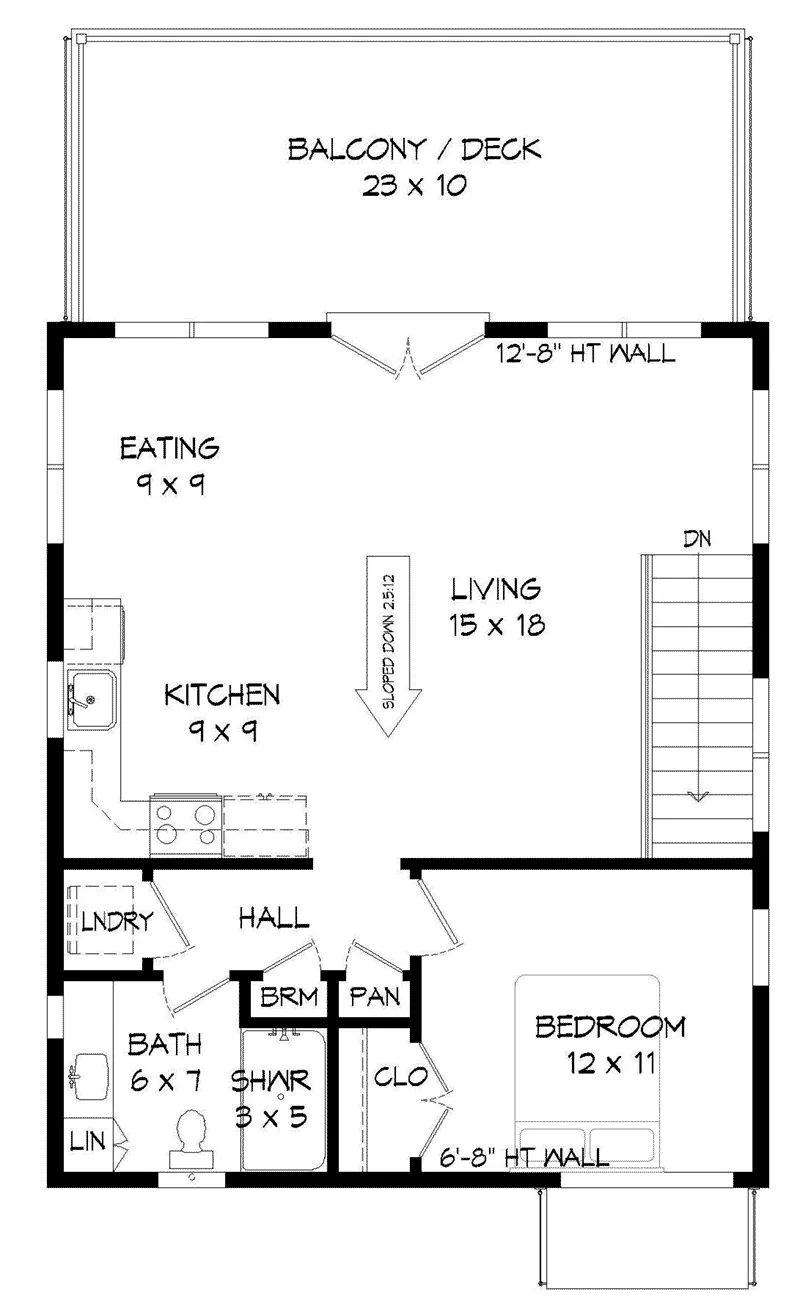 Building Plans Second Floor -  142D-7560 | House Plans and More