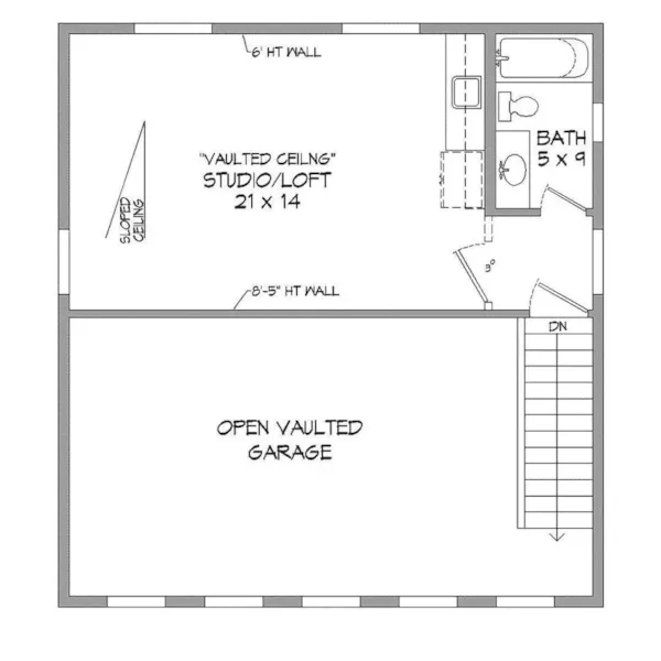 Building Plans Second Floor - 142D-7574 | House Plans and More