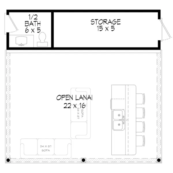 Building Plans First Floor - 142D-7664 | House Plans and More