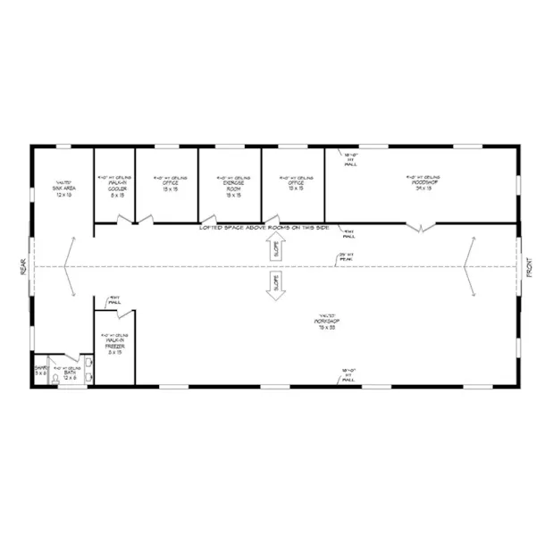 Farmhouse Plan First Floor - 142D-7670 | House Plans and More