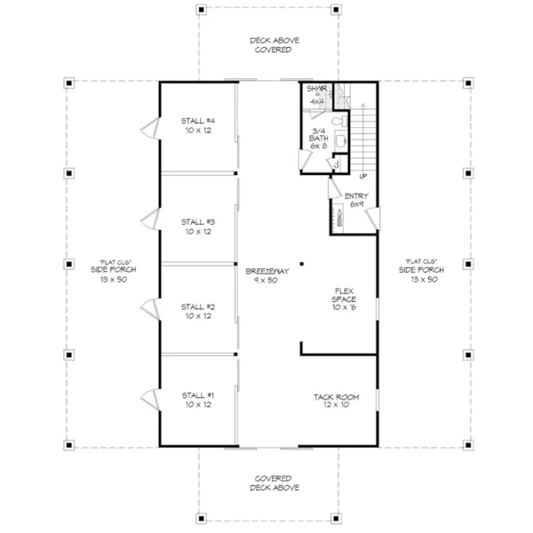 Building Plans First Floor - 142D-7685 | House Plans and More