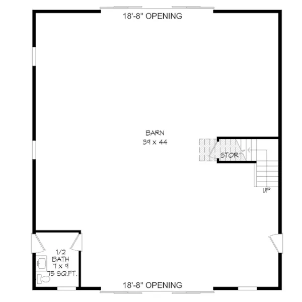 Building Plans First Floor - 142D-7687 | House Plans and More