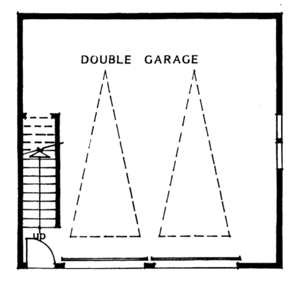 Building Plans First Floor - Elsie Garage With Studio 144D-0008 | House Plans and More